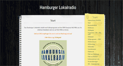 Desktop Screenshot of hamburger-lokalradio.net